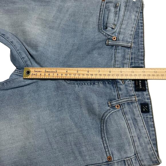 Lucky Brand Jeans Womens Size 6 Blue Ave Crop Mid Rise Stretch Step Hem Denim - Picture 11 of 12